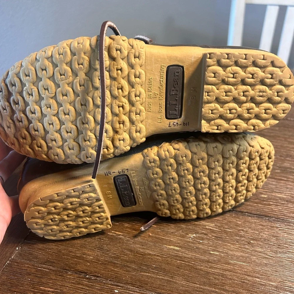 LL Bean women’s low Moc boots size 7 - Picture 8 of 12